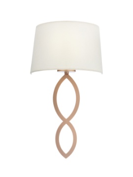 Immagine di Applique Stile Contemporaneo Oro Con Paralume Bianco Sidra Smarter
