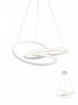 Immagine di Lampadario Led Moderno Curvo Per Salotto 40w 3000k Sintra Smarter
