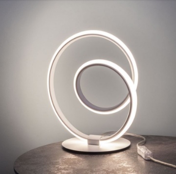 Immagine di Lampada Comodino Ricciolo Bianco Led 12w 3000k Sintra Smarter
