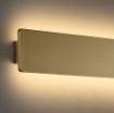 Immagine di Applique Lineare Fosca Oro 90 cm Led CCT 30W Luce Sopra e Sotto ACB