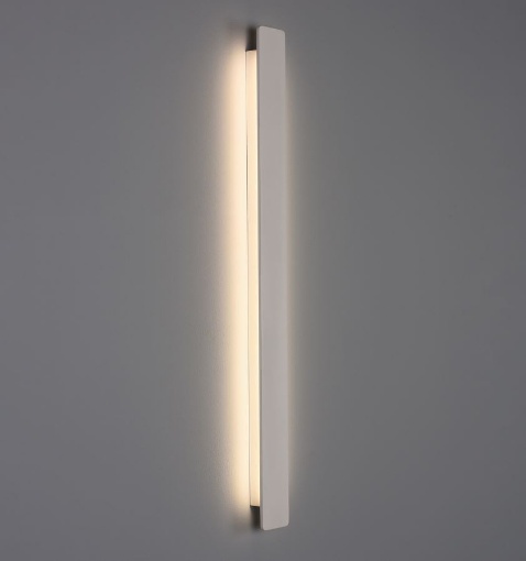 Immagine di Applique Bianca Led Biemissione 18w CCT 60 cm Design Sottile ACB