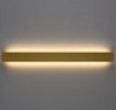 Immagine di Applique Rettangolare Fosca Oro Doppia Emissione Led CCT 2700k/3000k L60 cm ACB