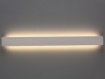 Immagine di Applique Bianca Rettangolare Bi-Emissione Led 43w CCT L140 cm Fosca ACB