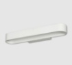 Immagine di Applique Lineare Stondata Bianca 43cm Biemissione Led CCT Gala ACB