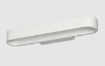 Immagine di Applique Led CCT Rettangolare Bianca Luce Sopra Sotto Gala 60 cm ACB