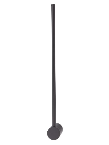 Immagine di Applique Led 9w Per Camera Da Letto Bacchetta Nera Sottile 65 cm Taboo Smarter