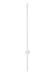 Immagine di Applique Bacchetta Bianca Sottile Led 11w Per Comodino Taboo 103 cm Smarter