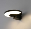 Immagine di Applique Antracite Disco Led per Esterno Energia Solare Gloss IP65 ACB 