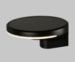 Immagine di Applique Antracite Disco Led per Esterno Energia Solare Gloss IP65 ACB 