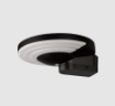 Immagine di Applique Antracite Disco Led per Esterno Energia Solare Gloss IP65 ACB 