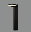 Immagine di Lampione da Giardino Antracite Disco Led Energia Solare Gloss IP65 ACB 