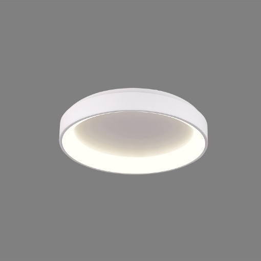 Immagine di Plafoniera Moderna Rotonda Grace Bianca Led CCT 40w Ø48 cm ACB