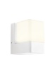 Immagine di Applique Cubotto Led Da Esterno Moderno Bianco 3000k IP44 Tok Smarter