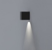 Immagine di Applique Led Esterno Cubo Antracite Hamal IP65 ACB