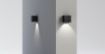 Immagine di Applique Led Esterno Cubo Antracite Hamal IP65 ACB