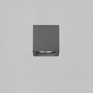 Immagine di Faretto Da Soffitto Cubo Per Esterni Antracite  Hamal Led 3000k IP65 ACB