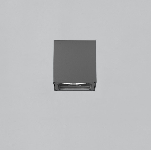 Immagine di Faretto Da Soffitto Cubo Per Esterni Antracite  Hamal Led 3000k IP65 ACB
