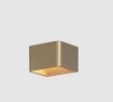 Immagine di Piccola Applique Icon Oro Doppia Emissione Led 8,5w CCT 2700k/3000k L12 cm ACB