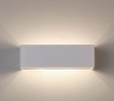 Immagine di Applique Bianca Icon 37cm Biemissione Led CCT 21w ACB
