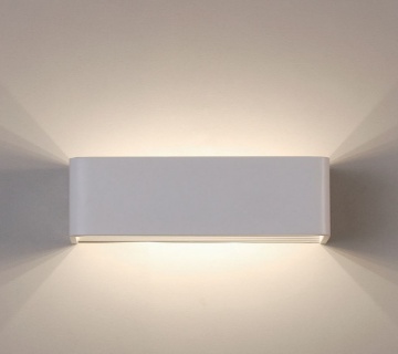 Immagine di Applique Bianca Icon 37cm Biemissione Led CCT 21w ACB