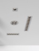 Immagine di Mini Faretto Bianco Quadrato 45mm da Incasso Invisible Led 3w 3000k ACB