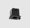 Immagine di Mini Faretto Quadrato Nero 45mm da Incasso Invisible Led 3w 3000k ACB