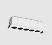 Immagine di Faretto Da Incasso Cestello Bianco 5 Luci Led 3000k 12w Ottica 36 Invisible ACB