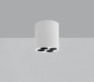 Immagine di Faretto Da Soffitto Invisible Cilindro Bianco 4 Punti Led 9w 3000k Ottica 36 ACB