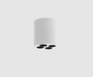 Immagine di Faretto Da Soffitto Invisible Cilindro Bianco 4 Punti Led 9w 3000k Ottica 36 ACB