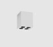 Immagine di Faretto Bianco Cubo Da Soffitto 4 Luci Led 9w Ottica 36 Invisible ACB