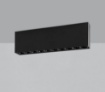 Immagine di Plafone Lineare Nero Da Soffitto 10 Punti Luce Led 24w 3000k Invisible ACB