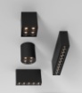 Immagine di Plafone Lineare Nero Da Soffitto 10 Punti Luce Led 24w 3000k Invisible ACB