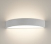 Immagine di Applique Isia Mezzaluna Bianca Doppia Emissione Led CCT 3000k 4000k ACB