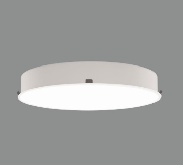 Immagine di Plafoniera per Incasso Rotonda Led 40w CCT 3000k/4000k Isia Bianco Ø43 cm ACB