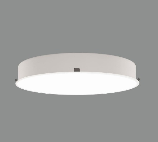 Immagine di Plafoniera per Incasso Rotonda Led 40w CCT 3000k/4000k Isia Bianco Ø43 cm ACB