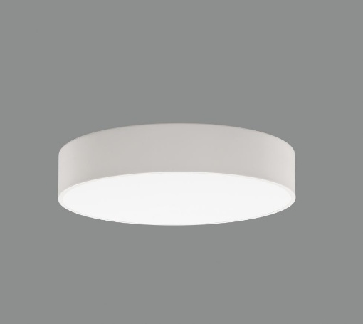 Immagine di Plafoniera Moderna Rotonda Led 30w CCT Isia Bianco 40 cm ACB