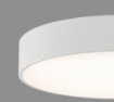 Immagine di Plafoniera Moderna Rotonda Led 30w CCT Isia Bianco 40 cm ACB