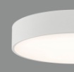Immagine di Plafoniera Bianca Moderna Cerchio Led 55w CCT Isia 60 cm ACB
