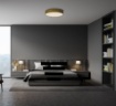 Immagine di Plafoniera Isia 60 cm Oro Led 52w CCT Luce Selezionabile ACB