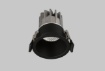 Immagine di Faretto Rotondo da Incasso Led Cob 4000k Kidal Nero Ø6 cm IP44 ACB
