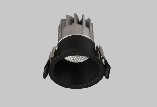 Immagine di Faretto Rotondo Per Controsoffitto Led 5w 4000k Kidal Nero 6cm IP44 ACB