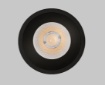 Immagine di Faretto Rotondo da Incasso Led Cob 4000k Kidal Nero Ø6 cm IP44 ACB