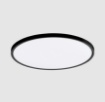 Immagine di Plafoniera Rotonda Nera Koe Led Dimmer CCT 2800/5000K IP43 Ø48 cm ACB 
