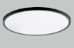 Immagine di Plafoniera Cerchio Nero  Led Dimmer CCT 2800/5000k Koe Ø60 cm IP43 ACB