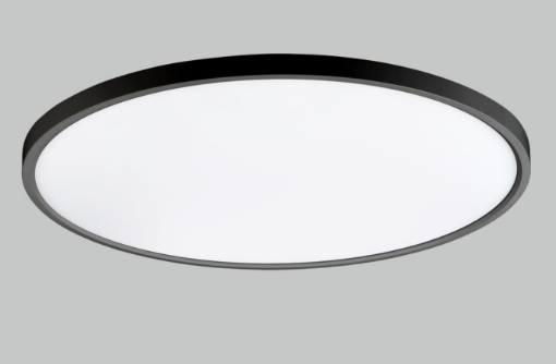 Immagine di Plafoniera Cerchio Nero  Led Dimmer CCT 2800/5000k Koe Ø60 cm IP43 ACB