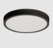 Immagine di Plafone Soffitto Led 18w 3000k o 4000k Kore Nero Ø19 cm ACB