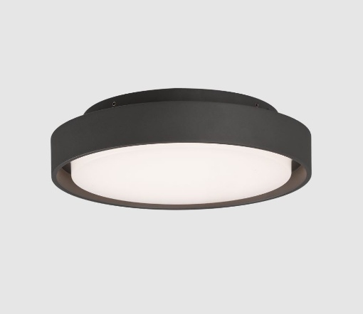 Immagine di Plafoniera Rotonda Esterno Antracite Kuma Led 14w CCT IP65 ACB
