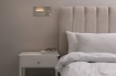 Immagine di Applique Nichel Laika Led+Spot Lato Destro con Mensola Portaoggetti ACB 