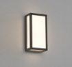 Immagine di Applique Rettangolare Antracite Esterno Liam Led 10w 3000k IP65 ACB