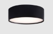 Immagine di Plafone da Soffitto Linus Led 18w Regolabile CCT Alluminio Nero Ø14 cm ACB
